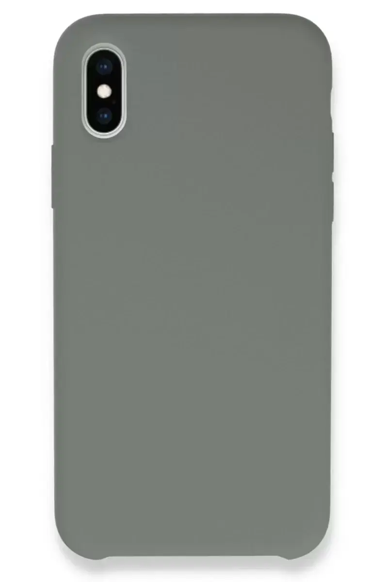 Newface Apple İphone Xs Max Kılıf Lansman Legant Silikon - Gri