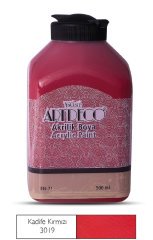 Akrilik Boya 500ml 3019 Kadife Kırmızı