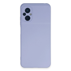 Xiaomi Poco M5 Kılıf Nano İçi Kadife Silikon - Lila