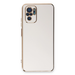 Xiaomi Redmi Note 10 Kılıf Volet Silikon - Beyaz