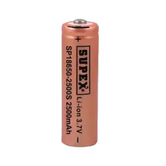 Supex 18650 – 2500s 3.7v 2500 Mah Başlı Li-ıon Pil