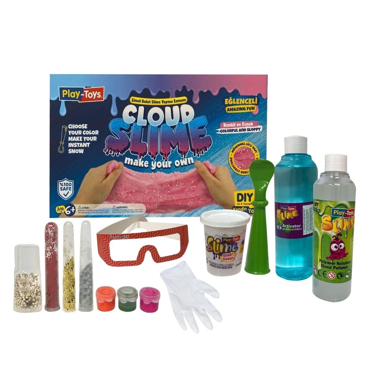 Play Toys Bulut Slime Hazırlama Seti