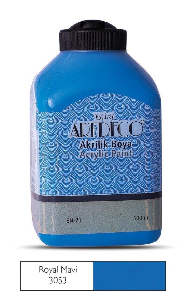 Akrilik Boya 500ml 3053 Royal Mavi