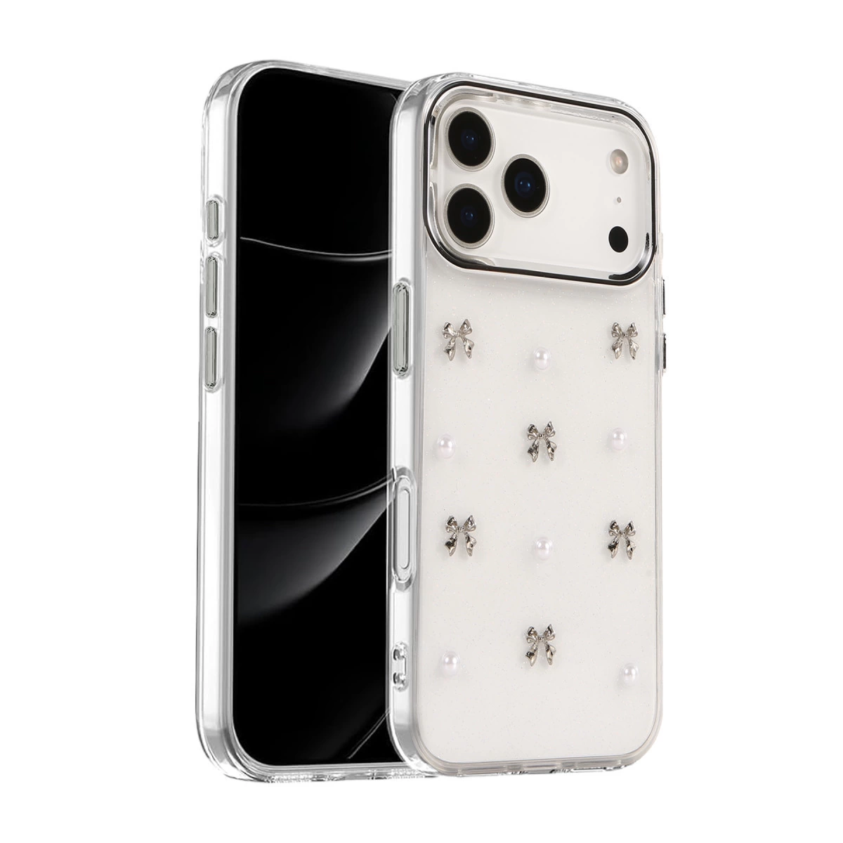 İphone 17 Pro Max Fiyonk Desenli Kapak - Desen 8