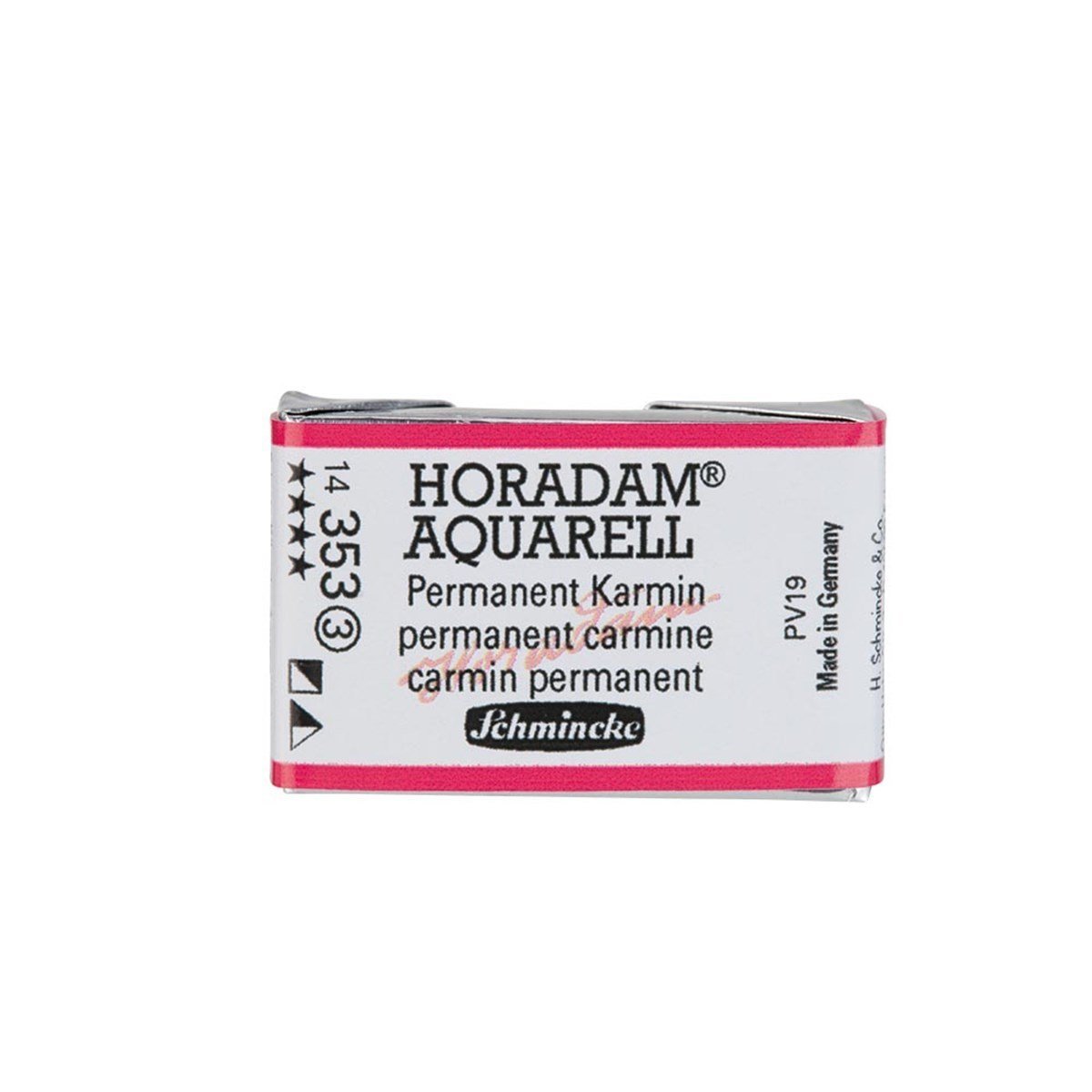 Horadam Artist Tam Boy Tablet Suluboya - Permanent Carmine - Seri 3