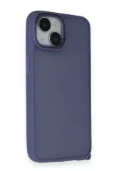 Newface Apple İphone 14 Kılıf Elegant Kapak - Açık Mavi