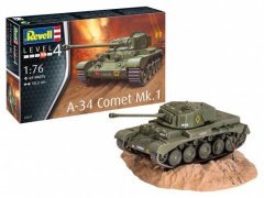 Maket Askeri Tank N:03317 1/76 A-34 COMET MK.1