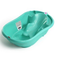 OkBaby Onda Banyo Küveti & Hippo Banyo Siperliği / Turkuaz