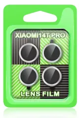 Newface Xiaomi Mi 14t Pro Raze Metal Kamera Lens - Gümüş