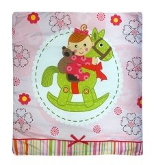 Aybaby Funny Oyuncaklı Bebek Oyun Halısı 80x70 Cm - Sallanan At