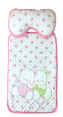 AyBaby AY651 Ayıcık Desenli Bebek Alt Açma Minderi 55x40 Cm - Pembe