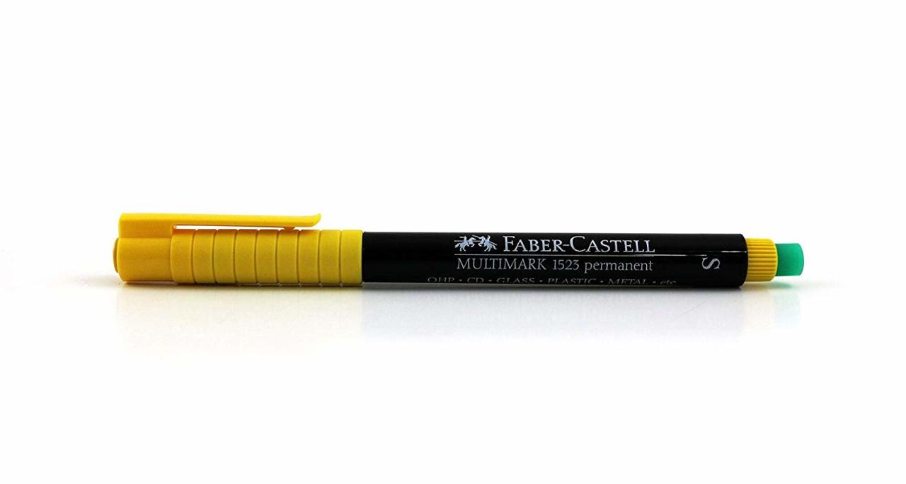 S Seri 0,4mm 1523 Sarı Asetat Kalemi