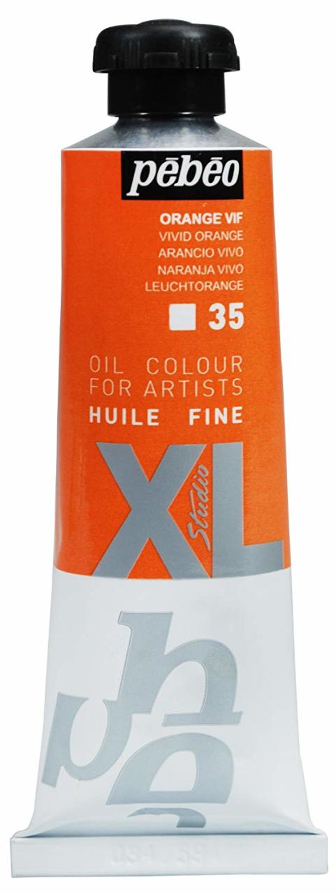 XL Yağlı Boya 37ml. N:35 Vivid Orange