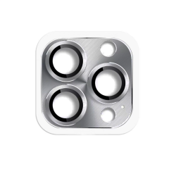 İphone 16 Pro Max Pers Alüminyum Kamera Lens - Gri
