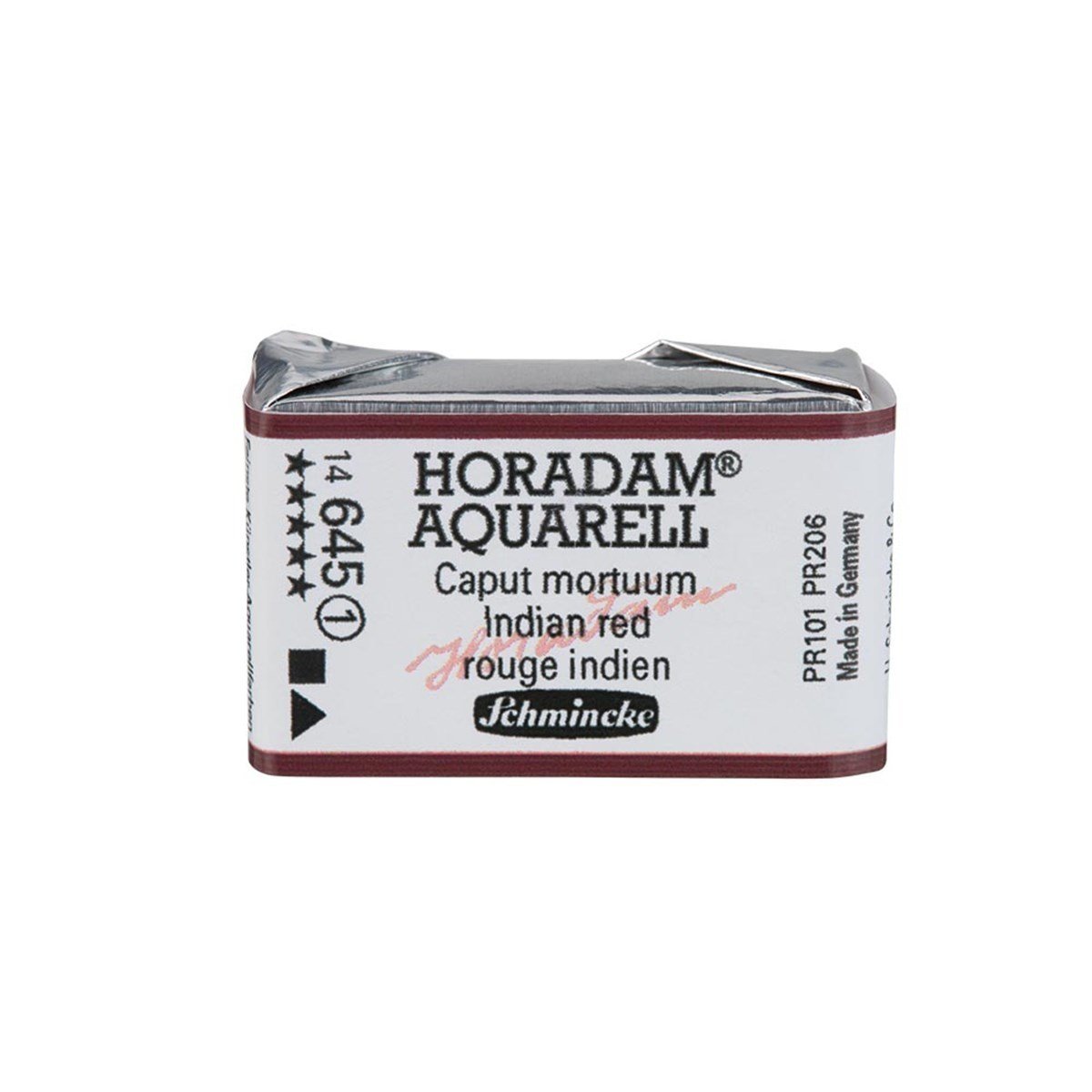 Horadam Artist Tam Boy Tablet Suluboya - Indian Red  - Seri 1