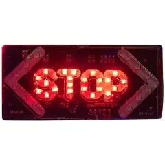 Elektrikli İşaret Cihazı Oklu Stop Küçük
