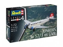 Ambulans Uçak Maketi N:04975 1/72 JUNKERS JU52/3M CIVIL