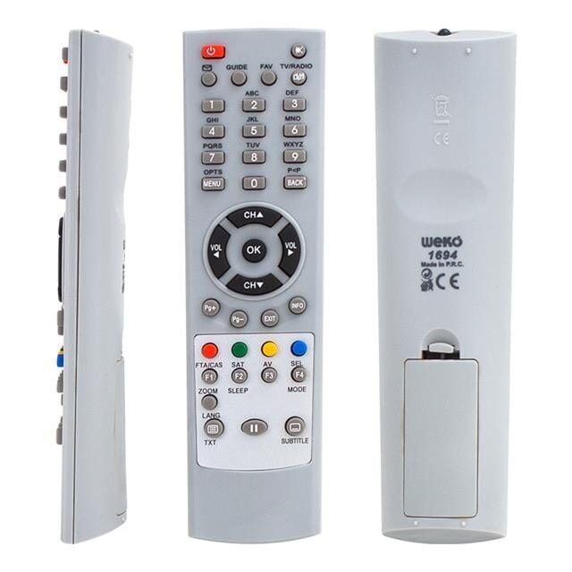 Weko Sunny Dıgıturk Dt-5002 -12200 Sd Kasalı Modeli Uydu Kumandası