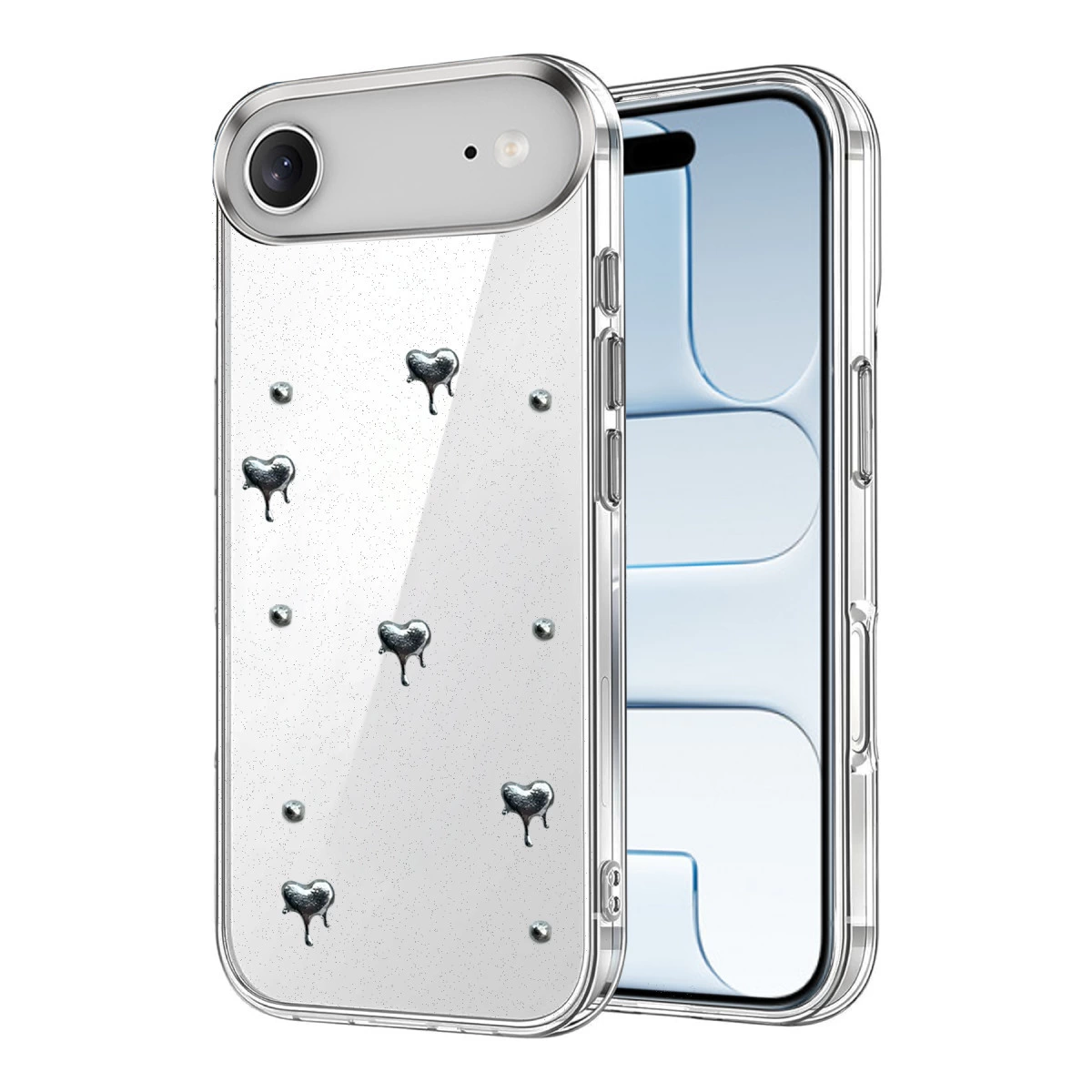İphone 17 Air Fiyonk Desenli Kapak - Desen 1
