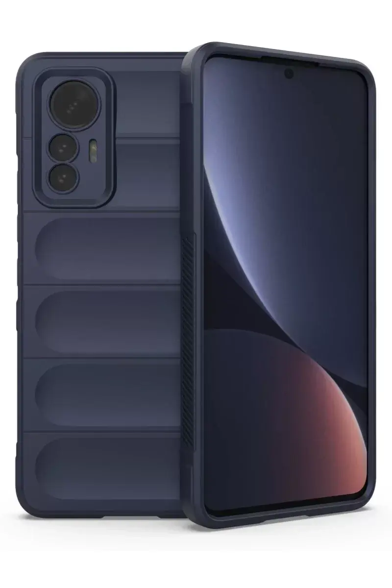 Newface Xiaomi Mi 12 Lite Kılıf Optimum Silikon - Lacivert