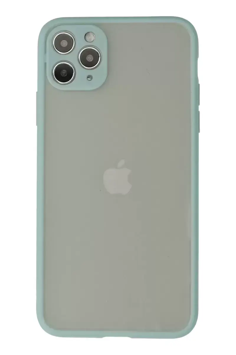 Newface İphone 12 Pro Kılıf Montreal Silikon Kapak - Turkuaz