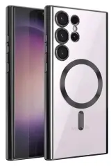 Newface Samsung Galaxy S25 Ultra Kılıf Kross Magneticsafe Kapak - Siyah