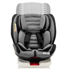 Moje Safe Up İsofixli Oto Koltuğu 0-36 Kg - Gri