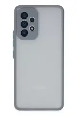 Newface Samsung Galaxy A53 5g Kılıf Montreal Silikon Kapak - Gri