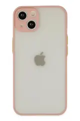 Newface İphone 14 Kılıf Montreal Silikon Kapak - Pembe