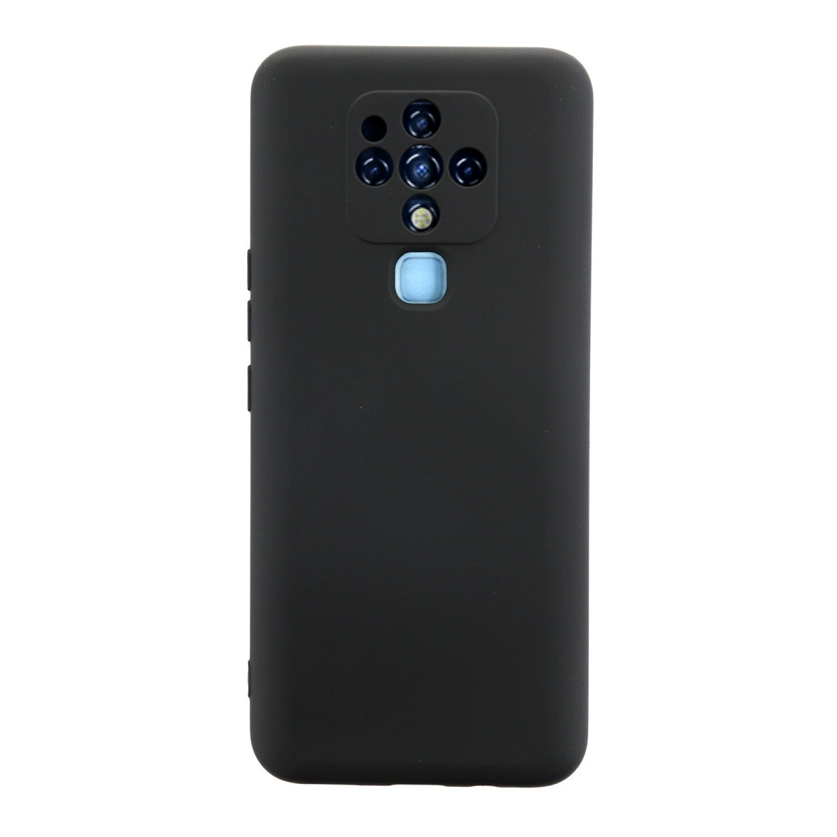Tecno Camon 16 Kılıf Nano İçi Kadife Silikon - Siyah