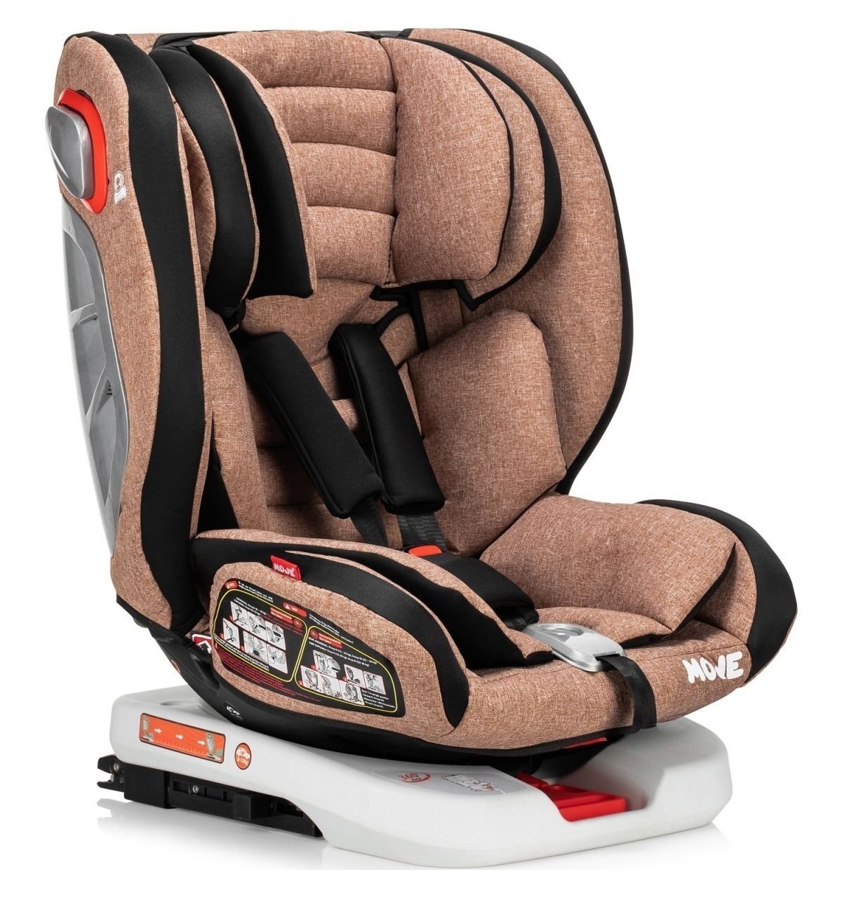 Moje Safe Up İsofixli Oto Koltuğu 0-36 Kg - Bej