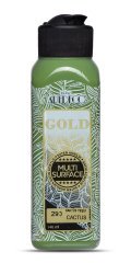 Gold Multi Surface Saten Akrilik Boya - 140ml - 290 Kaktüs Yeşili