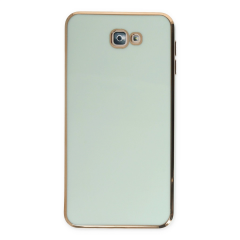 Samsung Galaxy J7 Prime Kılıf Volet Silikon - Açık Yeşil