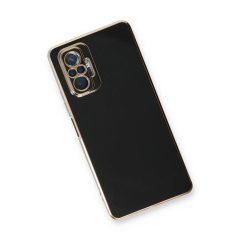 Xiaomi Redmi Note 10 Pro Kılıf Volet Silikon - Siyah