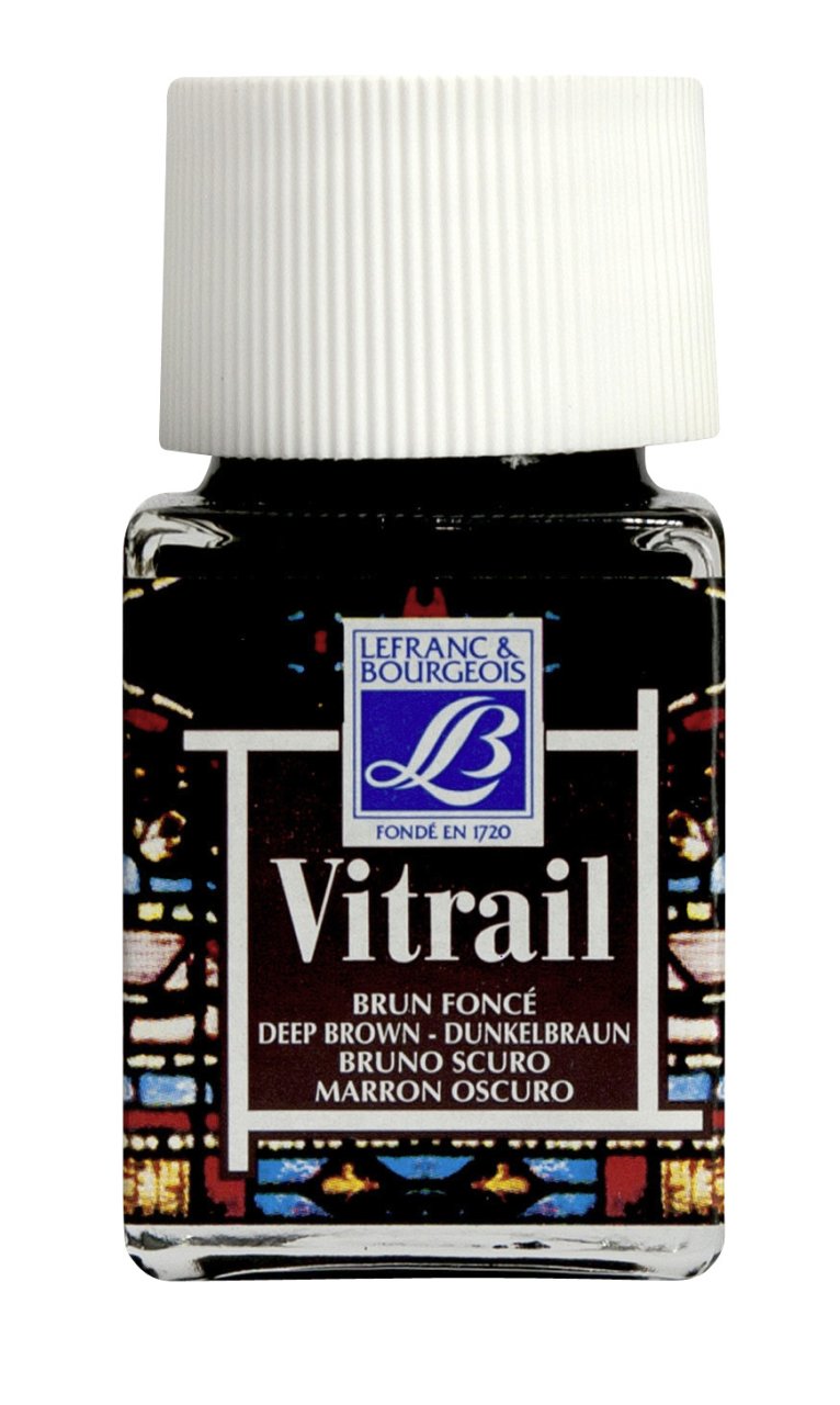 Vitray Cam Boyası 50ml - 102 Deep Brown