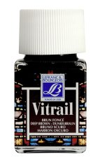 Vitray Cam Boyası 50ml - 102 Deep Brown