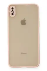 Newface İphone Xs Max Kılıf Montreal Silikon Kapak - Pembe