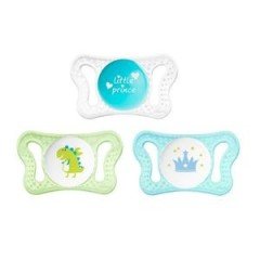 Chicco Physio Micro İkili Silikon Emzik 0-2 Ay - Erkek