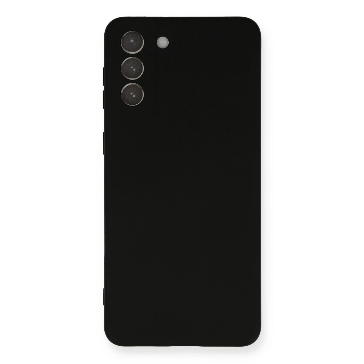 Samsung Galaxy S21 Plus Kılıf Nano İçi Kadife Silikon - Siyah