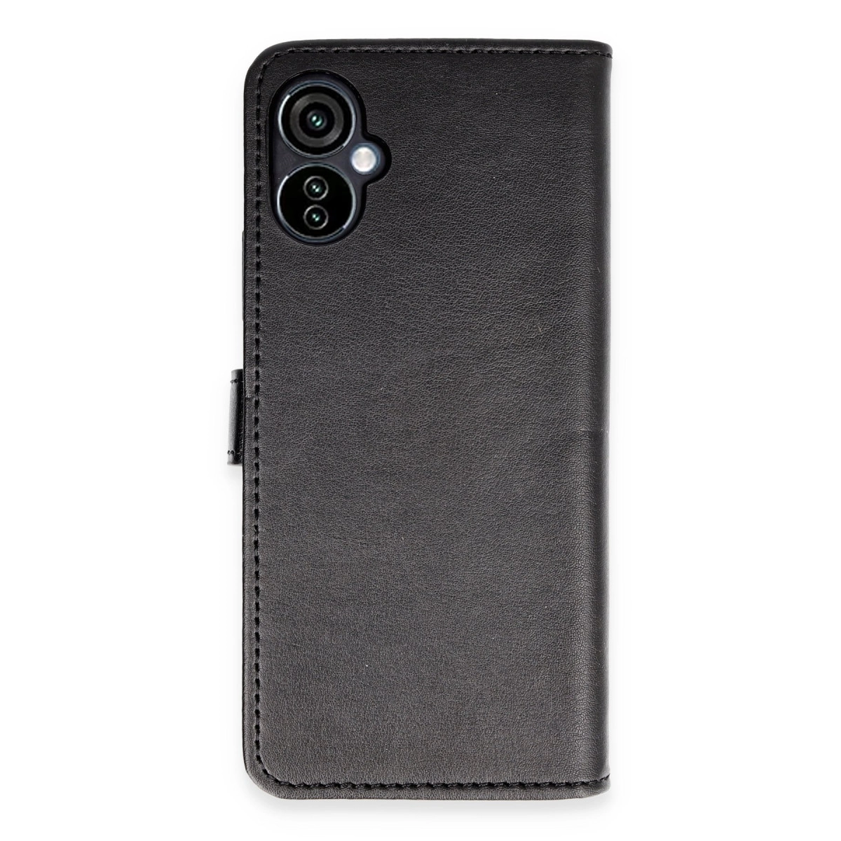 Tecno Camon 19 Neo Kılıf Trend S Plus Kapaklı Kılıf - Siyah
