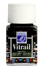 Vitray Cam Boyası 50ml - 541 Olive Green