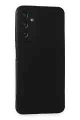 Newface Samsung Galaxy A05s Kılıf Loop Deri Silikon - Siyah
