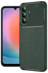 Newface Samsung Galaxy S26 Fe Auto Focus Karbon Kapak - Yeşil