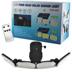 Powermaster 6 Volt - 3 Watt Solar Panelli Hareket Sensörlü 200 Smd Ledli Lamba Pm-8048