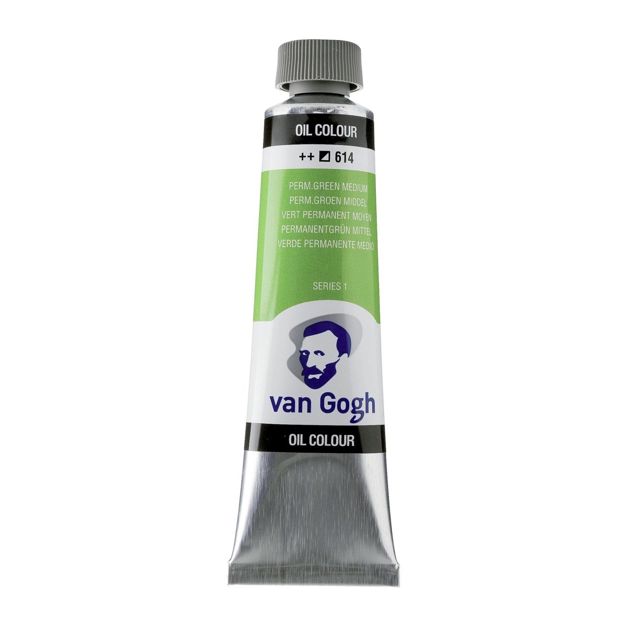 Yağlı Boya 40ml - Permanent Green Medium 614