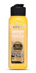 Gold Multi Surface Saten Akrilik Boya - 140ml - 208 Taksi Sarısı