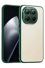 Newface Xiaomi Mi 15t Razer Lensli Silikon - Yeşil