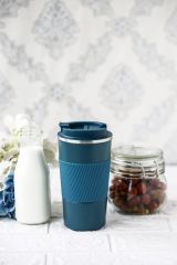 Kahve Mug - 500 ML - Mavi