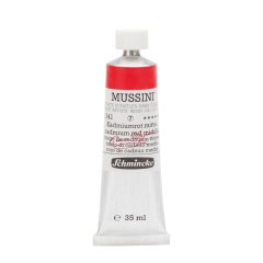 Mussini Yağlı Boya 35ml. Seri 7 N:341 Cadmium Red Middle