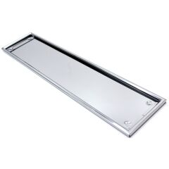 Krom Plakalık Yazısız 53x12cm 1 Adet